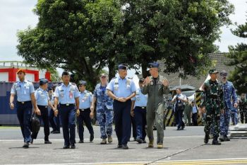 Kasau tinjau Latihan Bersama Elang Ausindo 2023 di Manado