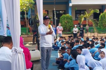 Wali Kota Jakpus mengajak pelajar donasikan minyak jelantah