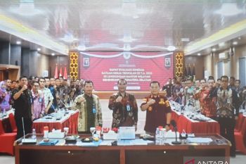 Kemenkumham Sumsel evaluasi  kinerja satker tingkatkan pelayanan publik