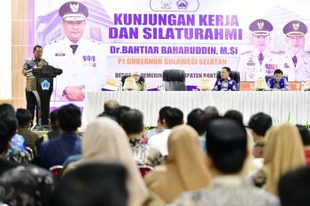 Pj Gubernur Sulsel: Bantaeng bisa menjadi contoh pertumbuhan ekonomi