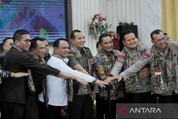 Kodam XIV/Hasanuddin gelar apel bersama Forkopimda Sulsel jelang Pemilu 2024