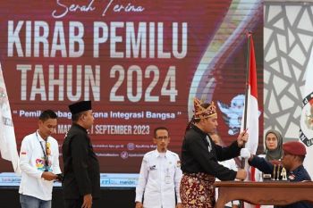 Madiun terima kedatangan Kirab Pemilu 2024