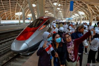 Menhub :"Whoosh" dipilih jadi nama Kereta Cepat Jakarta-Bandung