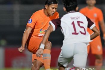 Borneo unggul tipis 1-0 atas PSM Makassar di Stadion Segiri