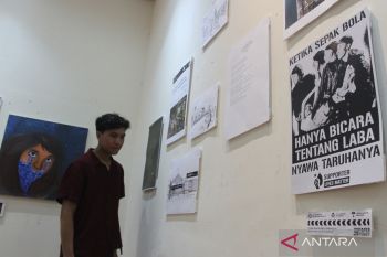 Pameran satu tahun tragedi kanjuruhan