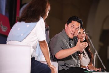 Erick Thohir berharap Timnas Indonesia lolos penyisihan grup di Piala Dunia U-17