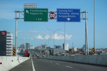 Tarif tol di Kota Makassar naik per 29 September