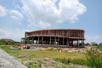 Pembangunan gedung Perpustakaan Mataram lampaui target