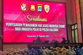 Sosialisasi Penyegaran Pemahaman Hak Asasi Manusia Bagi Anggota Polri Polda Kaltara