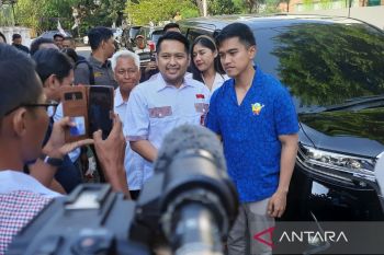 Kaesang Pangarep sowan ke relawan Bara JP usai diumumkan jadi ketum PSI
