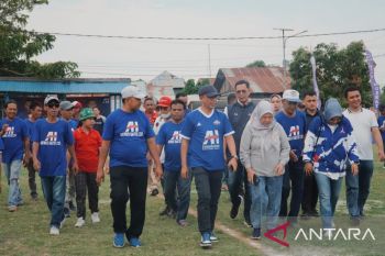 Turnamen sepak bola Anwar Hafid Cup I di Kota Palu resmi digulir