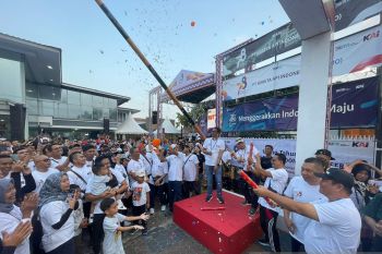Puncak HUT Ke-78 KAI, Divre IV gelar jalan sehat