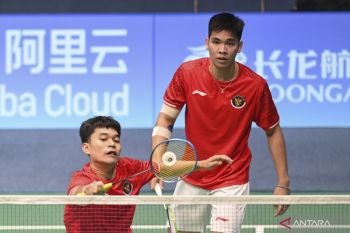 Leo/Daniel tumbang dari pasangan Denmark di India Open 2024