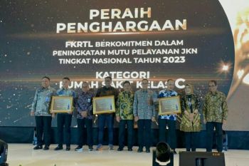 RS Bhayangkara Manado meraih penghargaan dari BPJS Kesehatan