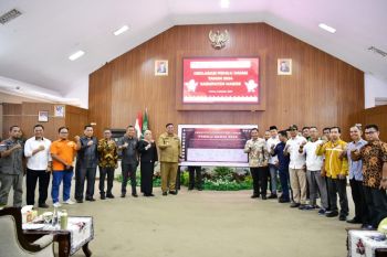 Penjabat Gubernur Sulsel mengapresiasi deklarasi Pemilu Damai di Maros