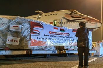 Indonesia kirim 46 ton bantuan kemanusiaan ke Libya