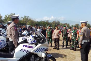 Sebanyak 1.747 personel gabungan siap amankan kunjungan kerja Wapres ke Sulteng