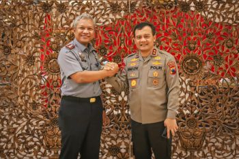 Kepala Kemenkumham Jateng perluas sinergi, kali ini dengan Kapolda