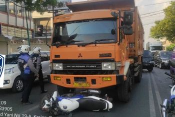 Dishub Kudus laporkan pengemudi truk yang menabrak petugas