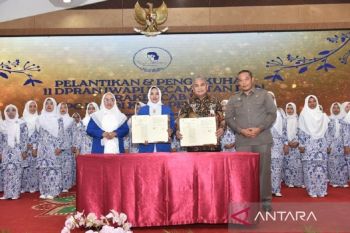 Anggota IWAPI Pekanbaru sudah menjadi merchant QRIS BRK Syariah