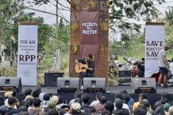 Komunitas Kretek tolak RPP Kesehatan melalui konser musik