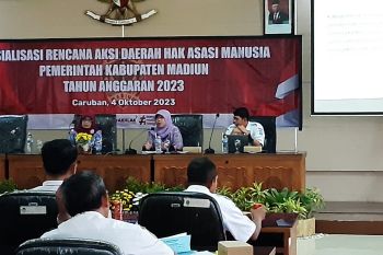 Kemenkumham Jatim sosialisasikan RANHAM dan KKPHAM di Madiun