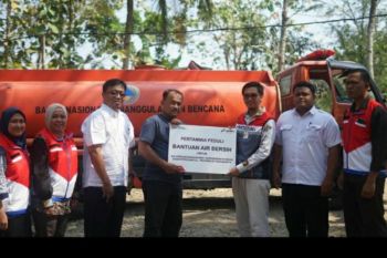 Pertamina kirim air ke berbagai daerah yang dilanda kekeringan