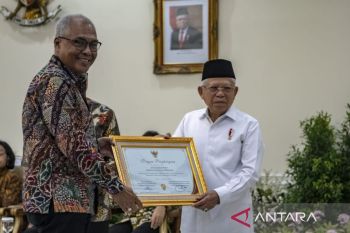 ANTARA terima penghargaan Wapres untuk berita berkelanjutan stunting