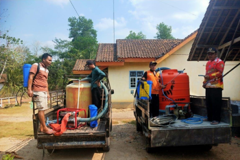 Desa di OKI sulap mobil bak jadi armada pemburu karhutla