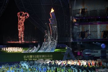 Api Asian Games Hangzhou resmi dipadamkan