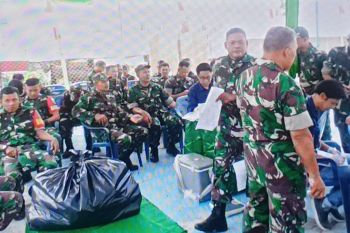 Kodim 0405/Lahat bantu bangun sarana MCK dan  perbaiki rumah tak layak