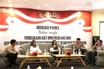 Biro Logistik Polda Kaltara Gelar Diskusi Panel Dalam Rangka Pengelolaan Aset BMN Polda Kaltara