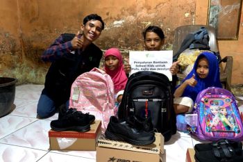 Dompet Dhuafa Waspada bantu tiga bersaudara kembali mengenyam pendidikan