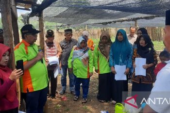 Jamaah Tani Muhammadiyah OKU ikuti pelatihan pertanian organik