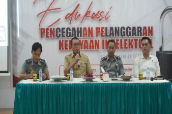 Kemenkumham Sulbar mengajak pelaku UMKM ikut cegah pelanggaran KI