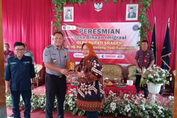 Kantor Imigrasi Surakarta resmikan  desa binaan di Sragen