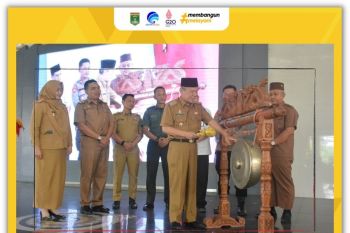 Asisten I Pemkab Lampung Tengah buka acara Pekan Kebudayaan Daerah Tahun 2023