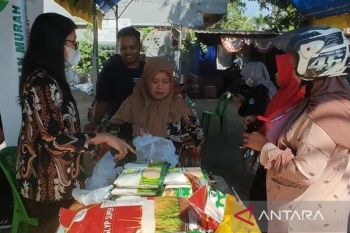 Dinas Ketahanan Pangan Gowa menggelar pangan murah guna stabilkan harga