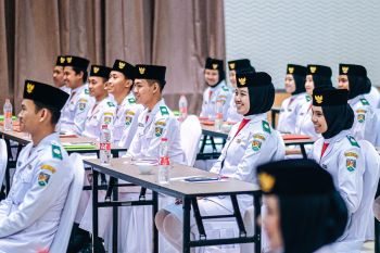 3.837 anggota paskibraka ikuti pembekalan pembinaan ideologi Pancasila