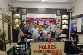 Petani sawit pembakar 46 Ha lahan di Indragiri hulu ditangkap polisi