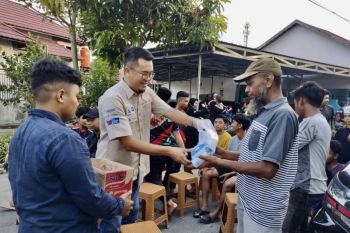 XL Axiata bantu korban kabut asap karhutla di Kalsel