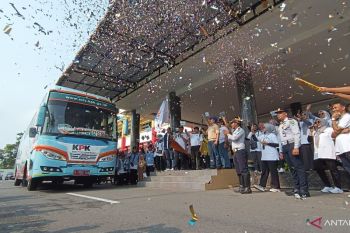 Dari Sumbar, Roadshow Bus KPK jelajah ke Sumatera Utara