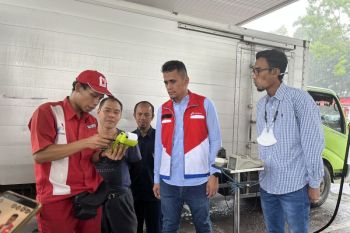 35 SPBU di Batam terapkan QR code pembelian Solar subsidi