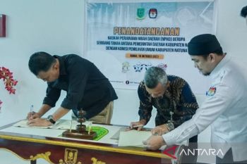 Pemkab Natuna beri bantuan hibah tanah ke KPU Natuna