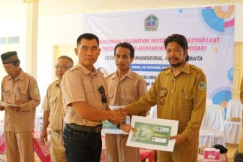 Bupati Gunungkidul kukuhkan 32 KIM tingkatkan kecerdasan publik