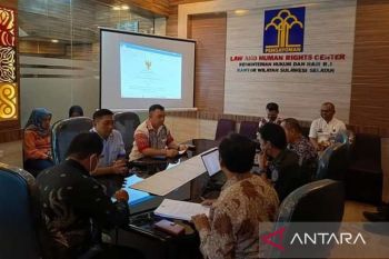 Kemenkumham Sulsel mengharmonikan 16 produk hukum dari 5 daerah