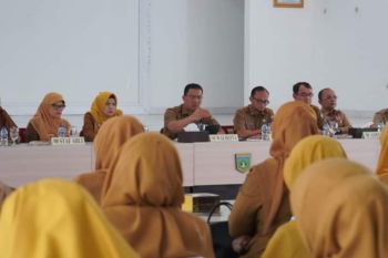 Rapat perdana OPD, Pj Wako Sonny BP : Berikan yang terbaik untuk masyarakat