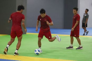 Pelatih Timnas Indonesia rotasi tim pada leg kedua lawan Brunei
