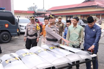Pengamanan Pemilu 2024, Polres Padang Panjang cek kesiapan personil