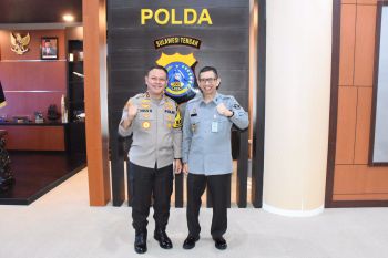 Kanwil-Kemenkumham perkuat sinergi dengan Polda Sulteng